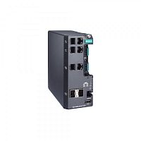 Коммутатор EDS-4008-4P-2GT-2GS-LVB-T Managed Gigabit Ethernet switch with 4 10/100BaseT(X) ports with 802.3bt PoE, 2 10/100/1000BaseT(X), 2 100/1000BaseSFP ports, dual power inputs 12/24/48 VDC, t: -40/75 | код 00-06141997 | MOXA