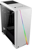 Корпус Aerocool Cylon белый без БП ATX 5x120mm 2xUSB2.0 1xUSB3.0 audio CardReader bott PSU | код 1199396 | AEROCOOL