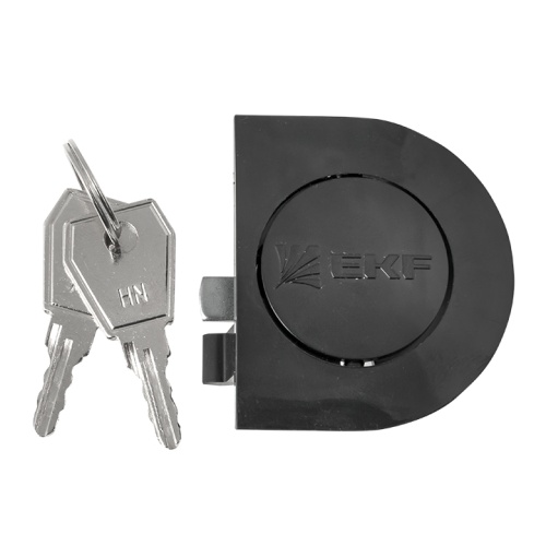 Замок пластиковый черный 30/32-16/13 IP31 PROxima | код lock-shrn-ip31 | EKF