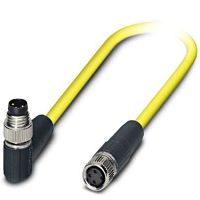 Кабель для датчика / исполнительного элемента SAC-3P-M8MR/0,5-542/M8FS SH BK | код 1406054 | PHOENIX CONTACT