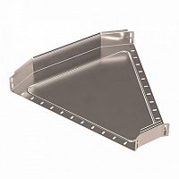Угол горизонтальный 45 градусов Стандарт INOX (AISI 409) 600х80 Промрукав | код PR16.3483 | ПРОМРУКАВ