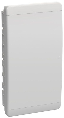 Корпус пластиковый ЩРВ-П-36 IP41 бел. дверь TEKFOR | код TF5-KP13-V-36-41-K01-K01 | IEK