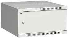 ITK Шкаф настенный LINEA WE 6U 600х650мм дверь металл серый | код LWE3-06U67-MF | IEK