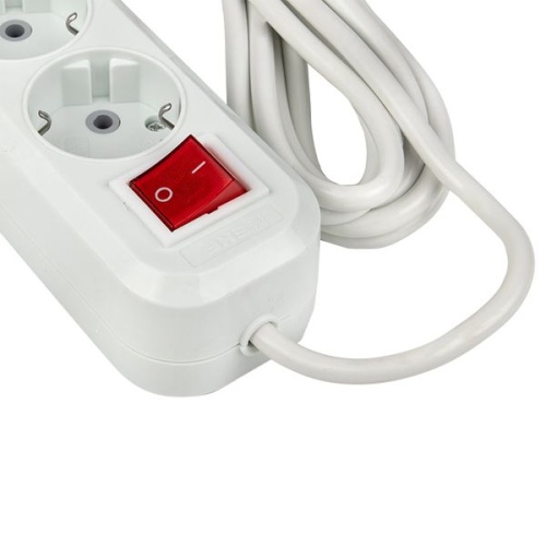 Удлинитель "Эксперт" 4 гнезда 2 метра 16А/3,5кВт с выключателем и заземлением ПВС 3х1 PROxima | код UBA16-310-4-02i | EKF фото 4