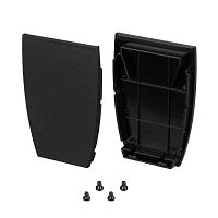 Заглушка LINE-5075-U-HONEYCOMB BLACK глухая (Arlight, Металл) | код 44887 | Arlight