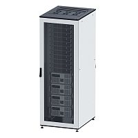Собранный напольный 19 IT-CQE, 47U 600х800 двери перф/перф, RAL7011/7035 | код R5DC4768PF | DKC