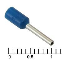 Наконечник на кабель RUICHI DN00508, синий, 1x8 мм, 0.5 мм2 | код 90949 | Ruichi