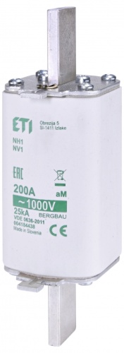 Предохранитель NH-1/aM 125A 690V KOMBI | код 004184423 | ETI