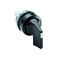 Переключатель M3SS4-10B (длинная ручка) черный 3-х позиционный без подсветки (только корпус) с фиксацией M3SS4-10B | код 1SFA611213R1006 | ABB