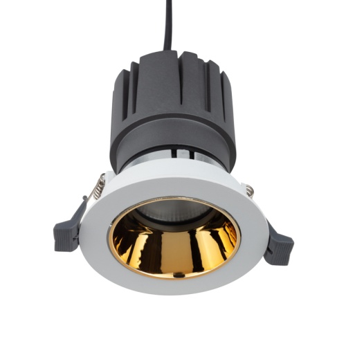 Светильник встраиваемый поворотный REXANT Horeca Dark Light с антиослепляющим эффектом 12 Вт 4000 К LED GOLD | код 615-1001 | REXANT