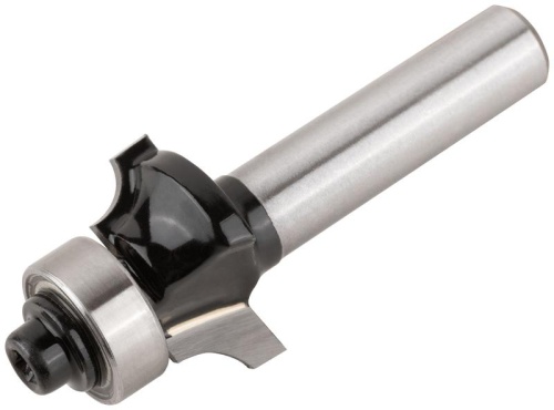 Фреза кромочная профильная c нижним подшипником DхHхL=20х8х48мм FIT 36669 фото 2