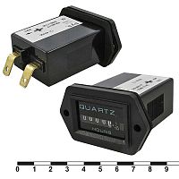 Счетчик моточасов RUICHI SH-713B 6-40 VDC, встроенный | код 81568 | Ruichi