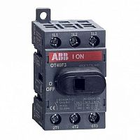Рубильник OT25 25А 3P, фронтальное исполнение | код. 1SCA104857R1001 | ABB