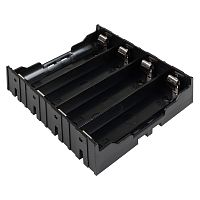 Батарейный отсек 4х18650 Li-ion (на плату) | код 16-0804-9 | REXANT