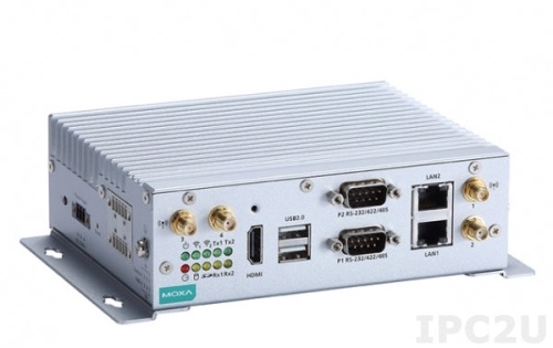 Компьютер V2201-E1-T-LX (Pre-Configured Model) Intel Atom E3815, HDMI, 2 LANs, 2 serial ports, 4 DIs, 4 DOs, 1 USB 3.0 port, 2 USB 2.0 ports, 1 SD soc | код 00-06105549 | MOXA