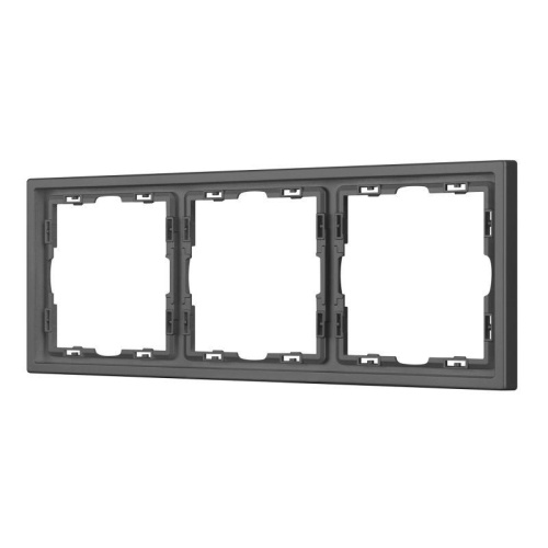 Рамка пластиковая FRM-NOBE-SFPL-3-GR Arlight 054222 Рамка пластиковая FRM-NOBE-SFPL-3-GR Arlight 054222