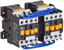 Контактор КМИ-11830 реверс 18А 230В/АС3 2НО | код KKM13-018-230-20-1 | IEK