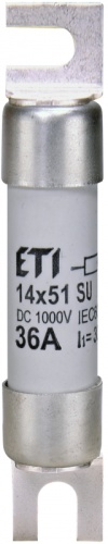 Предохранитель CH SU 14x51 gPV 16A 1000V (10kA) | код 002637305 | ETI
