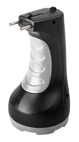 Фонарь аккумуляторный ручной AccuF2-L5W-bk SMD 5Вт 185лм IP20 2 режима: яркий/эконом аккум. 1.6А.ч выдвижная вилка индикатор зарядки ремешок черн. ФАZА 2857170 фото 3