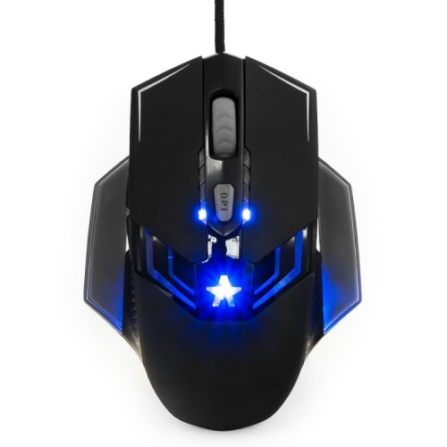 Мышь игровая Гарнизон GM-750G, Альтаир 2 , код Survarium , USB, чип Х3, черн., софт тач, 2400 DPI, 5кн.+колесо-кнопка, кабель 1,5м | код GM-750G | Гарнизон