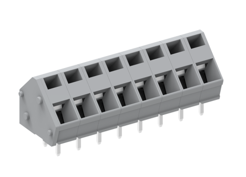 256701/002 Клемма MCS, 1 конт., шаг 5.00мм, оранж., шт | код 256701/002 | SUPU