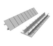 Маркировка клеммного ряда 1-100, ширина 6 мм (уп. 100 шт.) MTU-4M1100 | код 59301 | MEYERTEC