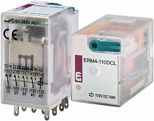 Реле электромеханическое ERM4-110 DCL 4p | код 002473022 | ETI