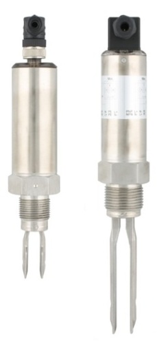 Вибрационный датчик предельного уровня жидкостей, -40 +150°С, Pmax=40 bar, 12 - 55 VDC, IP65, соединение- резьба 1 PT(коническая), удлинение 100 мм, нерж. сталь 316L, выход PNP/NPN, разъем DIN 43650 | код IL-VA-PT | INNOLEVEL