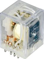 Реле промежуточное РП21М-220 УХЛ4Б 12В 50Гц, ток контактов 5А, 2з+2р+0п | код A8028-22201210 | РЕЛЕ И АВТОМАТИКА