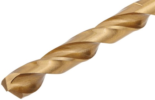 Сверло HSS по металлу, титановое покрытие, в блистере 10,0 мм (1 шт) | код 34400 | FIT фото 5