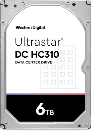 Жесткий диск 6TB Ultrastar 3.5'', SATAIII, 7200 об/мин, 256 МБ | код HUS726T6TALE6L4 | Western Digital