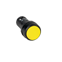 Кнопка с фиксацией OptiSignal Compact D22 C7-PH-502 желтая 2НЗ XB7NH54 | код 362070 | КЭАЗ