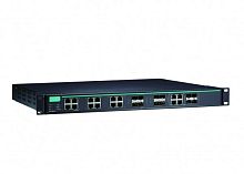Коммутатор IKS-G6524A-8GSFP-4GTXSFP-HV-HV Layer 2 Full Gigabit managed Ethernet switch with 12 10/100/1000BaseT(X) ports, 8 100/1000BaseSFP slots and | код 00-06100585 | MOXA