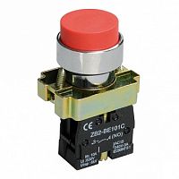 Кнопка LAY5 22 мм² 660/440В, IP40, Красный | код. BBT71-BL-K04 | IEK