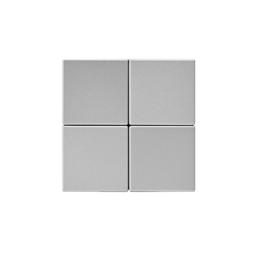 ARTGALLERY 4-клавишный ВЫКЛЮЧАТЕЛЬ СЦЕНАРНЫЙ, сх. 1, АЛЮМИНИЙ | код GAL000374 | Systeme Electric фото 6