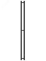 Полотенцесушитель электрический X-2 neo 160/8 с диммером цвет черный матовый | код 4657801240058 | ДВИН