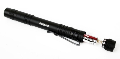 Фонарь LED51517 XPE 3 режима 2хLR03 (в компл.) алюм. черн. (открывающ. блист.) Camelion 12917 фото 8