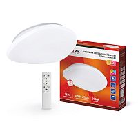 Светильник светодиодный COMFORT STONE 36Вт 230В 3000-6500К 2900лм 290х70мм с пультом ДУ | код 4690612034584 | IN HOME