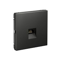 Розетка компьютерная ArtGallery RJ45 кат.5E механизм базальт SE GAL001483