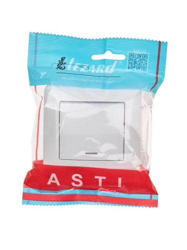 Выключатель 1-кл. 1п СП ASTI 10А IP20 с подсветкой в сборе бел. LEZARD 7081-0202-111 фото 4 Выключатель 1-кл. 1п СП ASTI 10А IP20 с подсветкой в сборе бел. LEZARD 7081-0202-111 фото 4