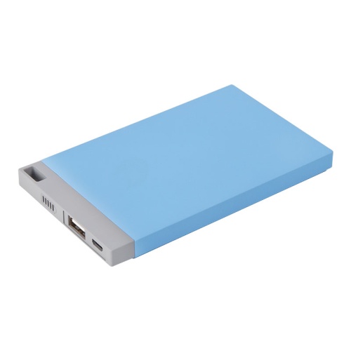 Портативное зарядное устройство Power Bank 4000 mAh USB PROconnect (ЦВЕТ ГОЛУБОЙ) | код 30-0500-3 | PROCONNECT