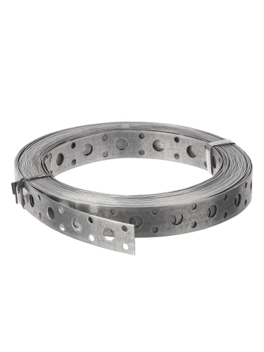 Лента монтажная перфорированная прямая 20x0,7 мм (10 м) TDM | код SQ2907-0704 | TDM