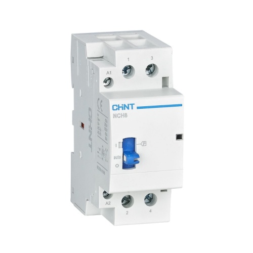 Контактор модульный с ручн. упр. NCH8-32M/20 AC220-240V 50/60Hz соответствует стандарту ROHS (CHINT) | код 257427 | CHINT