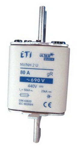 Предохранитель S3UQU/110/630A/690V aR (50kA) | код 004335116 | ETI