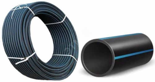 Труба ПНД для водоснабжения ПЭ100 ГОСТ 18599-2001 DN40х3.7 SDR11 (PN16) бухта - 100м | код SDR11 40-100м | Икапласт