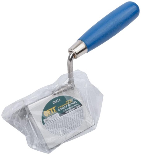 Кельма угловая нержавеющая наружная 60х60х80мм FIT 05816 фото 3 Кельма угловая нержавеющая наружная 60х60х80мм FIT 05816 фото 3