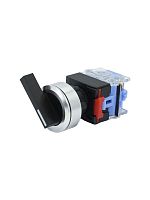 Переключатель ВК30-11XB/21 IP65 1НО+1НЗ на 2 положения с фиксацией I-II длинная рукоятка d30мм Электротехник ET020030