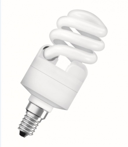 Лампа энергосберегающая DULUX FULL HALF SPIRAL M2/M3 15Вт E14 220-240В 4000К OSRAM | код 4052899916197 | OSRAM