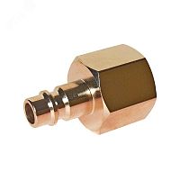 Штуцер быстросъемный M>F3/8' BSPT | код 696-26 | Мастак