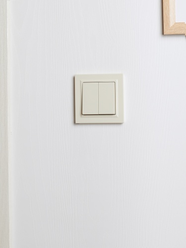 BRITE Рамка 1-местная РУ-1-БрКр бежевый | код BR-M12-K10 | IEK фото 3